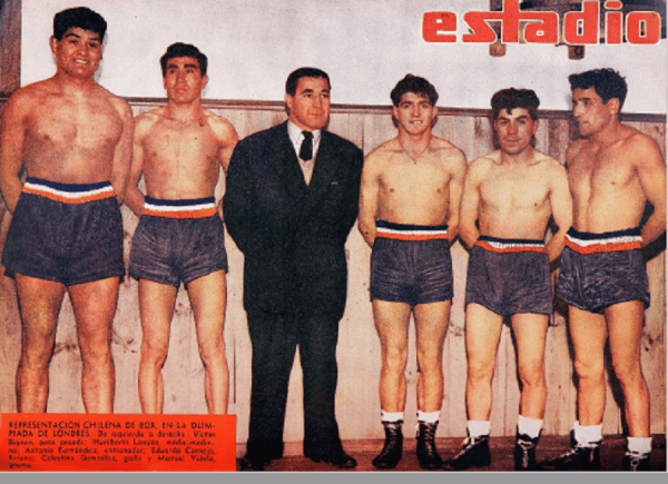 Delegacion Chilena 1948, Londres