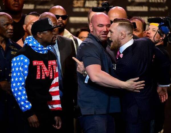 Floyd Mayweather Jr. v Conor McGregor World Press Tour – Los Angeles